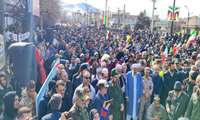 گزارش تصویری راهپیمائی 22بهمن آزاد شهر 