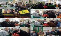 مراسم گرامیداشت شهدای مقاومت سید حسن نصرالله و سید هاشم صفی الدین با حضور مسئولین  شهرستانی و آحاد مردم در مسجد جامع شهر رامیان برگزار شد