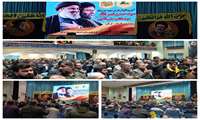 مراسم گرامیداشت شهدای محور مقاومت  دبیر کل حزب الله لبنان سید حسن نصرالله و سید هاشم صفی الدین  در حسینیه ثارالله سپاه پاسداران گرگان 