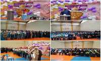 جشن ولادت حضرت معصومه سلام الله علیها و روز دختر در دبستان  دخترانه پرورش شهرستان کلاله