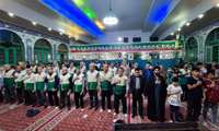 مراسم جشن دهه کرامت و چهارشنبه های امام رضایی در گالیکش 