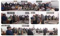 بمناسبت دهه کرامت تجلیل از خانواده ۱۴ شهید گرانقدر روستای جوزچال رامیان 